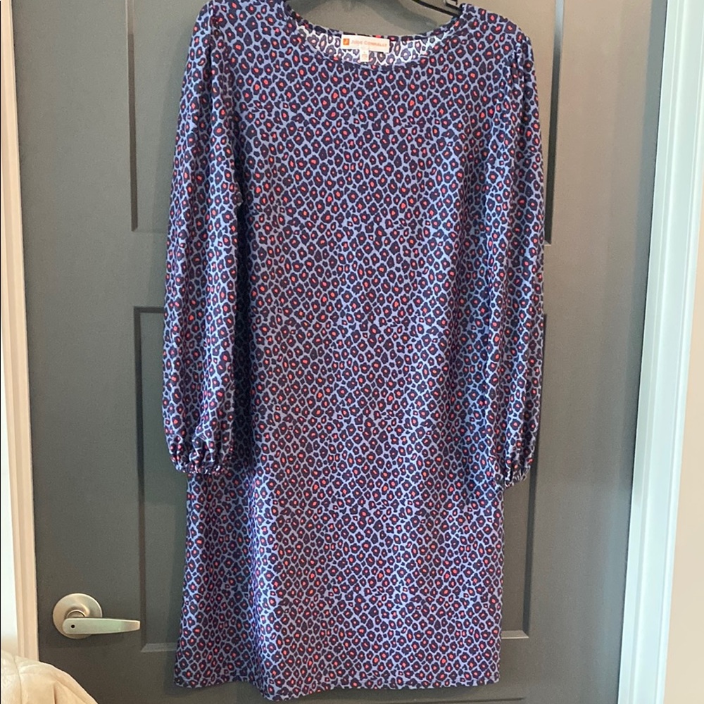 Jude Connally Long-sleeve Print Dress